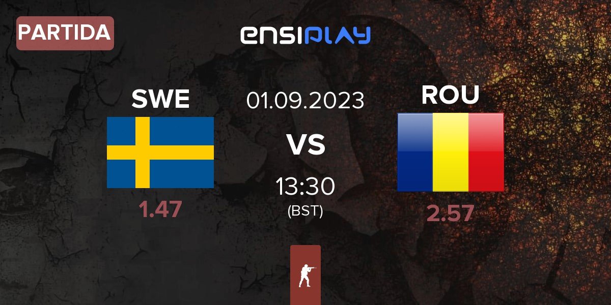 Partida Sweden SWE vs Romania ROU | 01.09