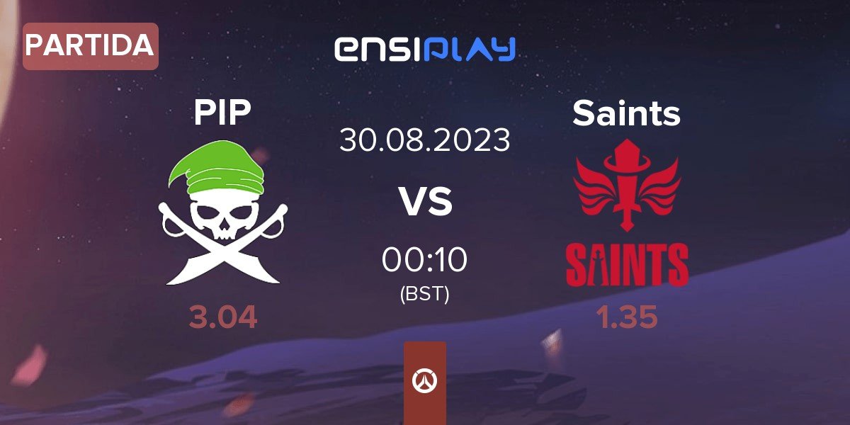 Partida Pirates in Pyjamas PIP vs Saints | 30.08