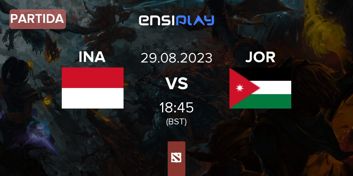 Partida Indonesia INA vs Jordan JOR | 29.08