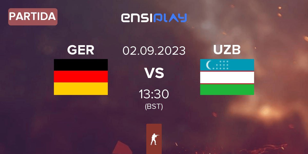 Partida Germany GER vs Uzbekistan UZB | 02.09