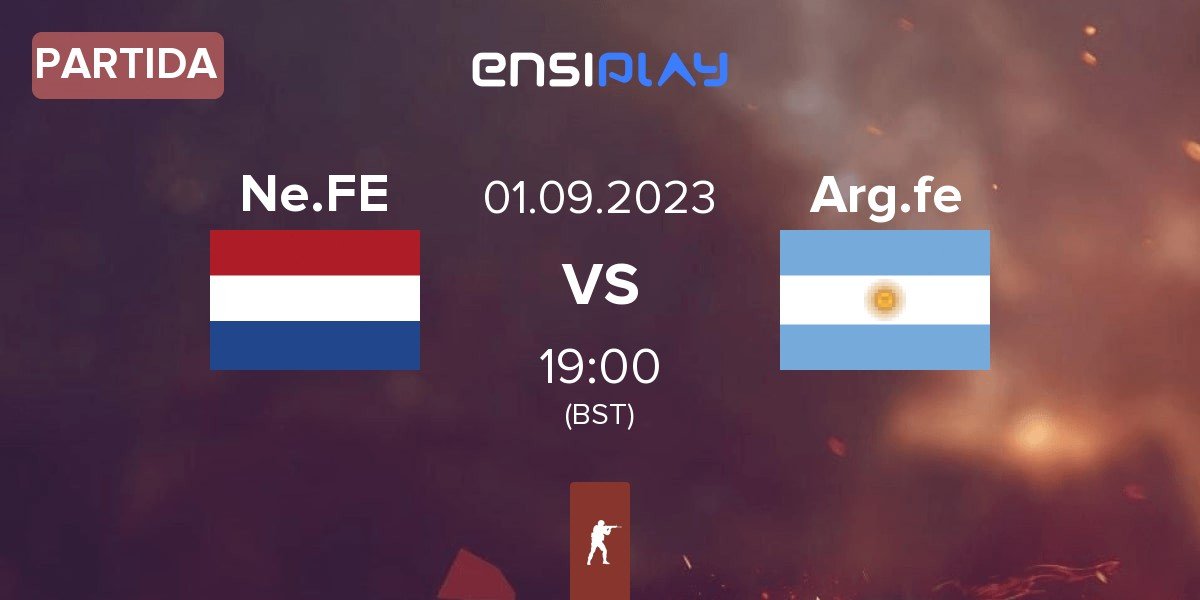 Partida Netherlands.FE Ne.FE vs Argentina fe Arg.fe | 01.09