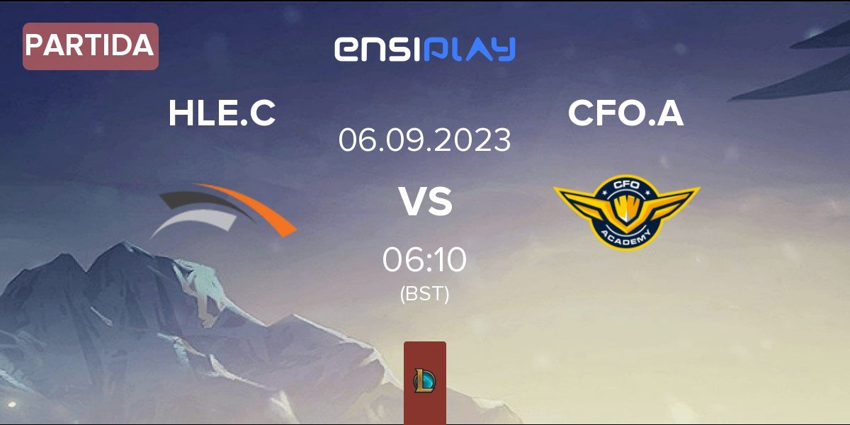 Partida Hanwha Life Esports Challengers HLE.C vs CTBC Flying Oyster Academy CFO.A | 06.09
