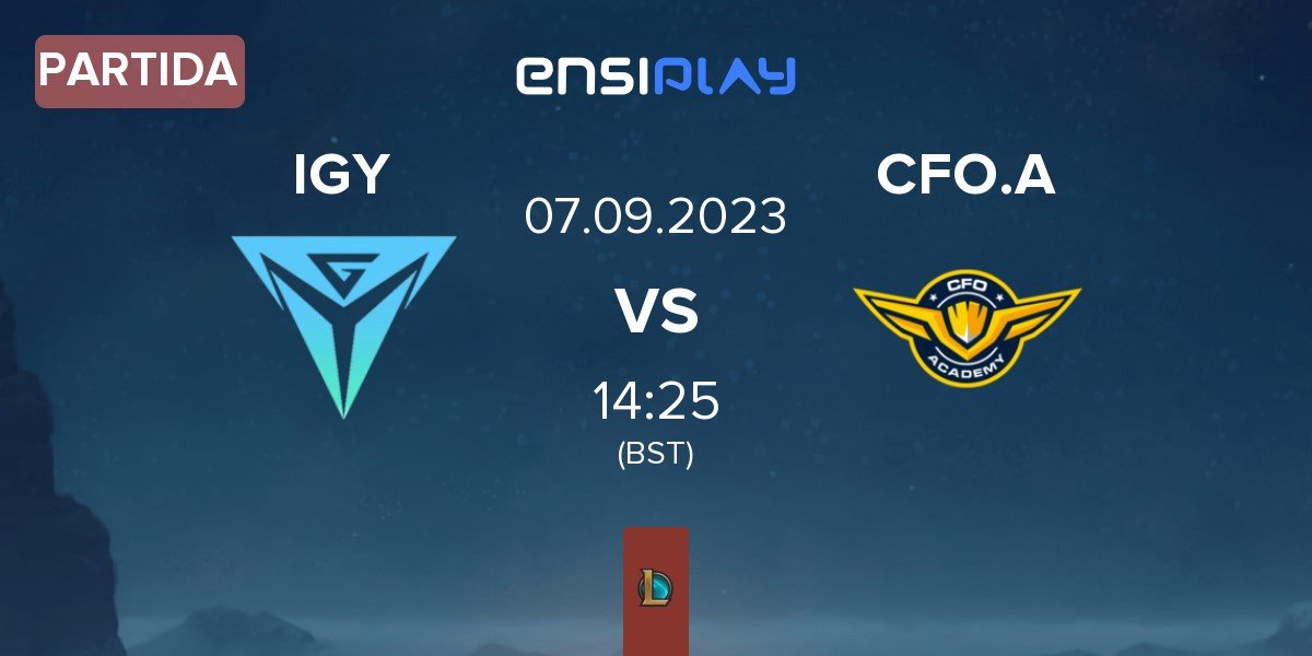 Partida Invictus Gaming Young IGY vs CTBC Flying Oyster Academy CFO.A | 07.09