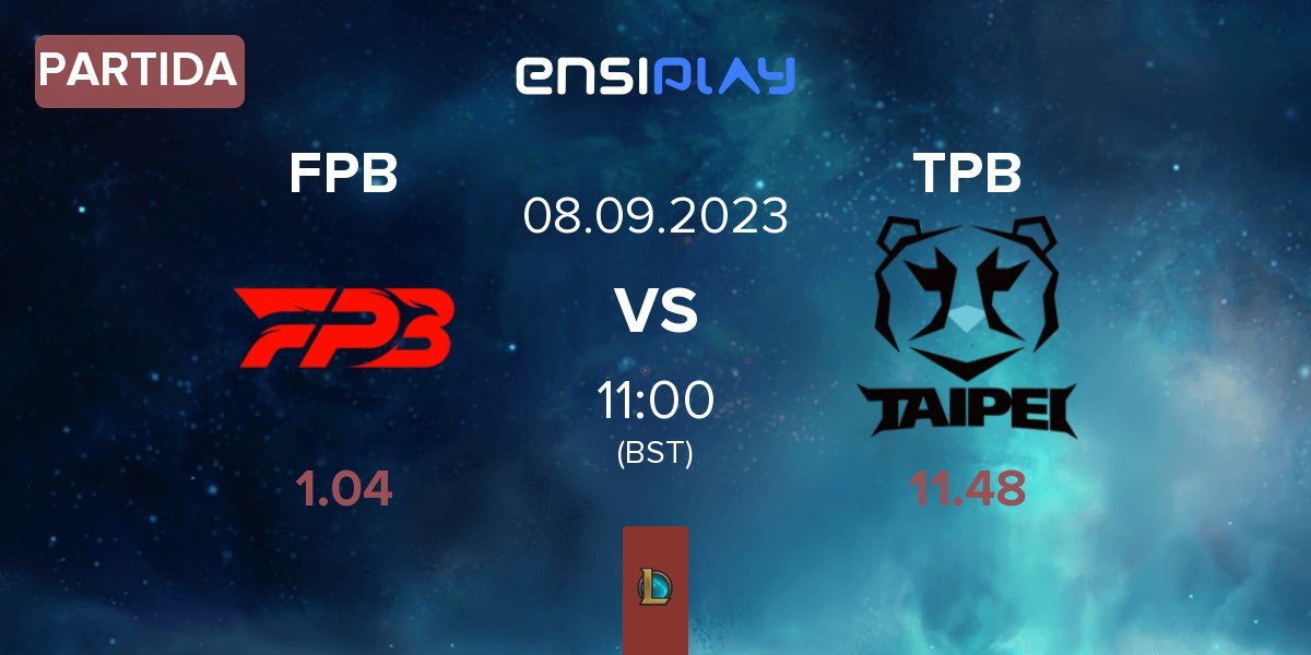 Partida FunPlus Phoenix Blaze FPB vs Taipei Bravo TPB | 08.09