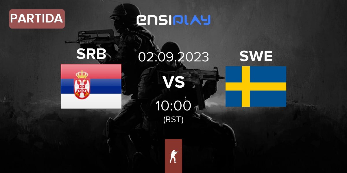 Partida Serbia SRB vs Sweden SWE | 02.09
