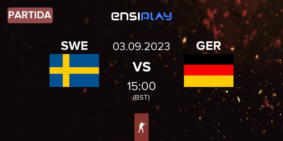 Partida Sweden SWE vs Germany GER | 03.09