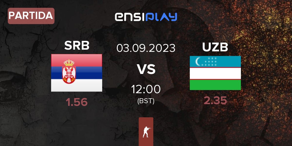 Partida Serbia SRB vs Uzbekistan UZB | 03.09