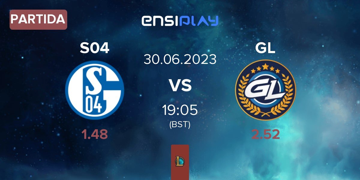 Partida FC Schalke 04 Esports S04 vs GamerLegion GL | 30.06