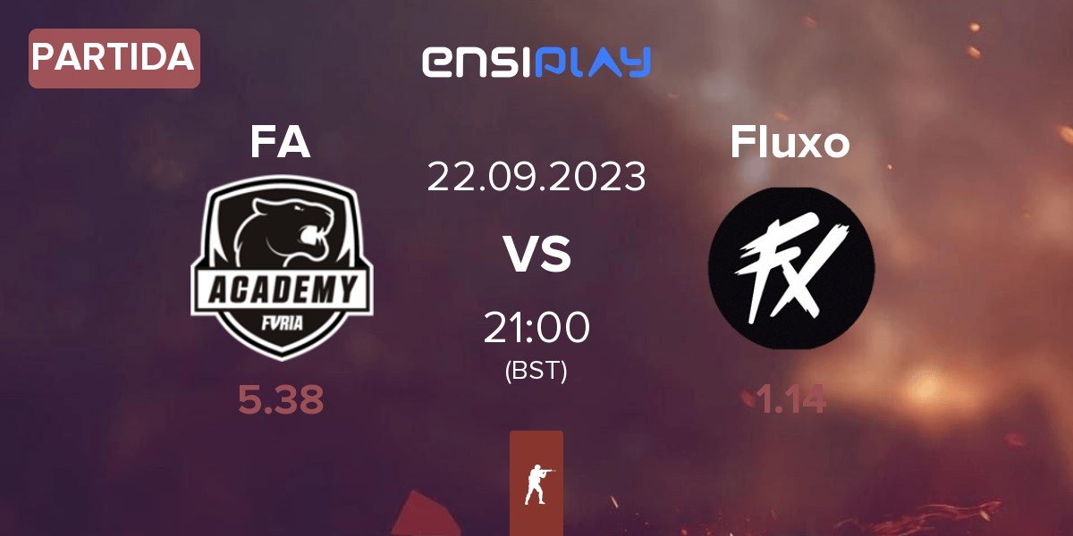 Partida FURIA Academy FA vs Fluxo | 22.09
