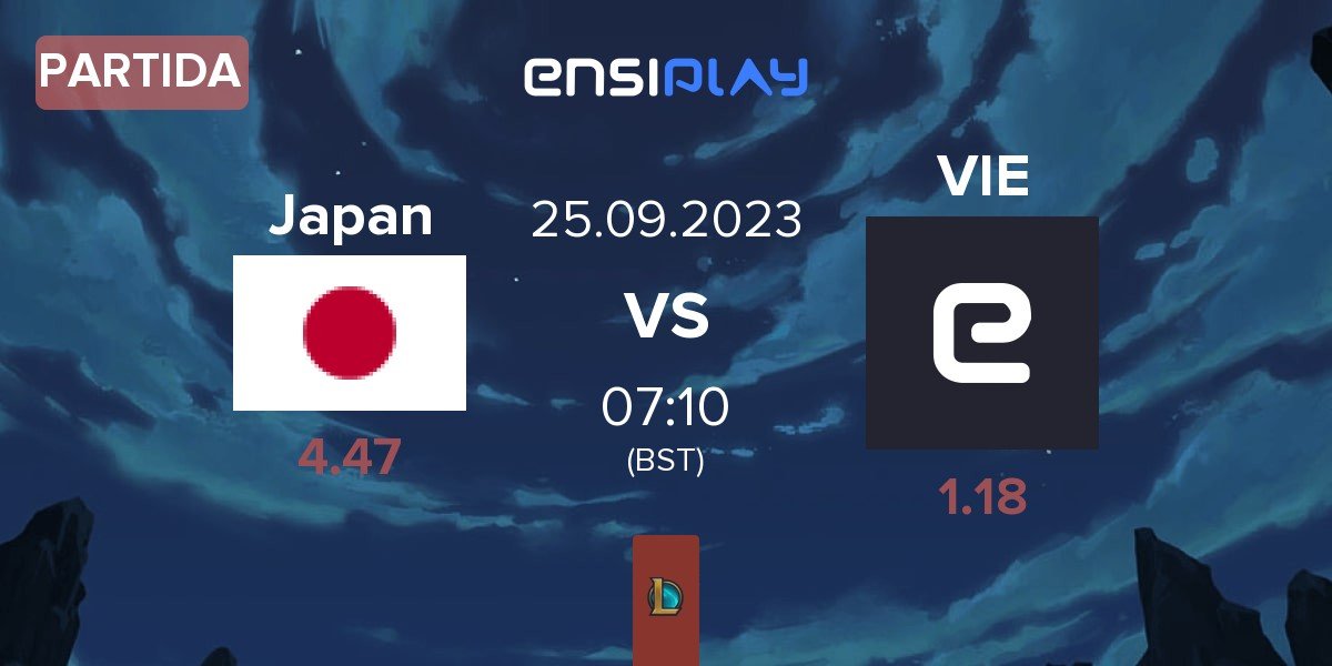 Partida Japan vs Vietnam VIE | 25.09