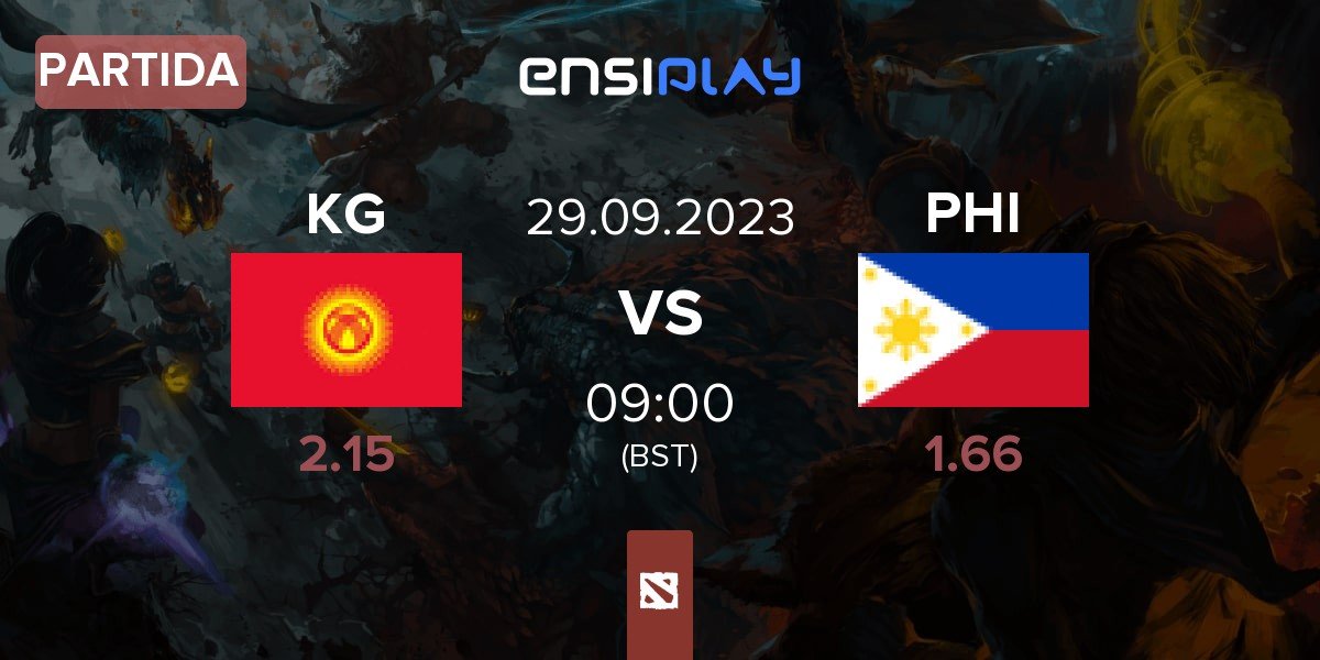 Partida Kyrgyzstan KG vs Philippines PHI | 29.09
