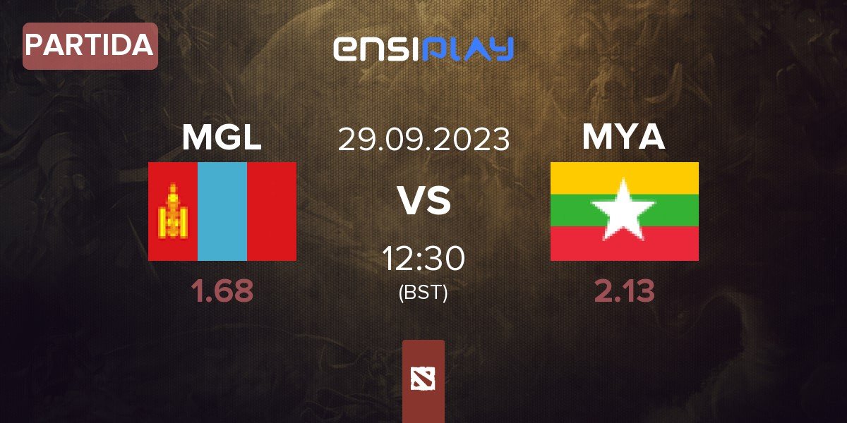 Partida Mongolia MGL vs Myanmar MYA | 29.09