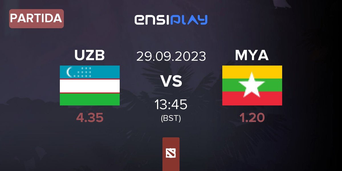Partida Uzbekistan UZB vs Myanmar MYA | 29.09