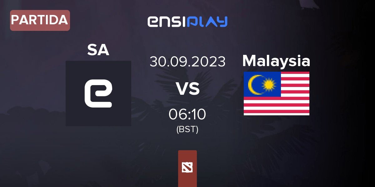 Partida Saudi Arabia SA vs Malaysia | 30.09