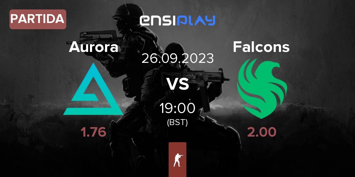 Partida Aurora Gaming Aurora vs Team Falcons Falcons | 26.09
