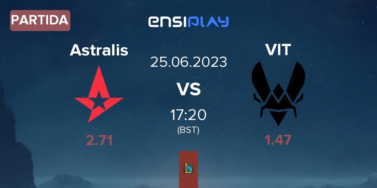 Partida Astralis vs Team Vitality VIT | 25.06