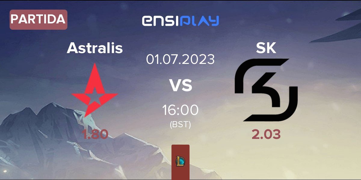 Partida Astralis vs SK Gaming SK | 01.07