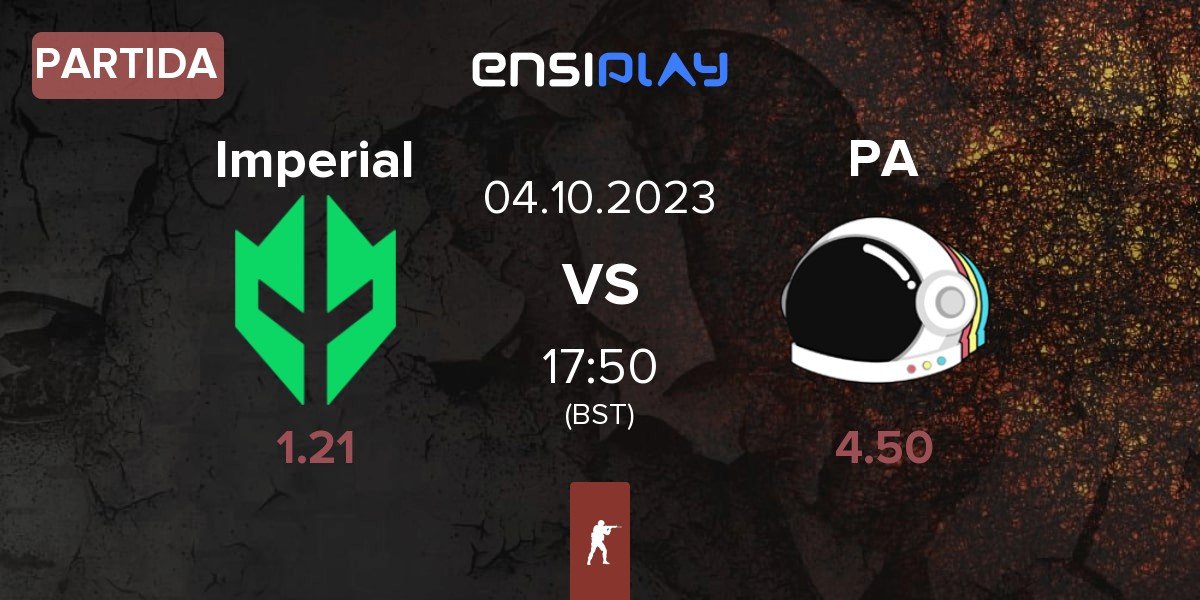 Partida Imperial Esports Imperial vs Party Astronauts PA | 04.10