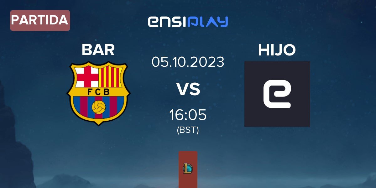 Partida Barça eSports BAR vs Hijos De Patria HIJO | 05.10