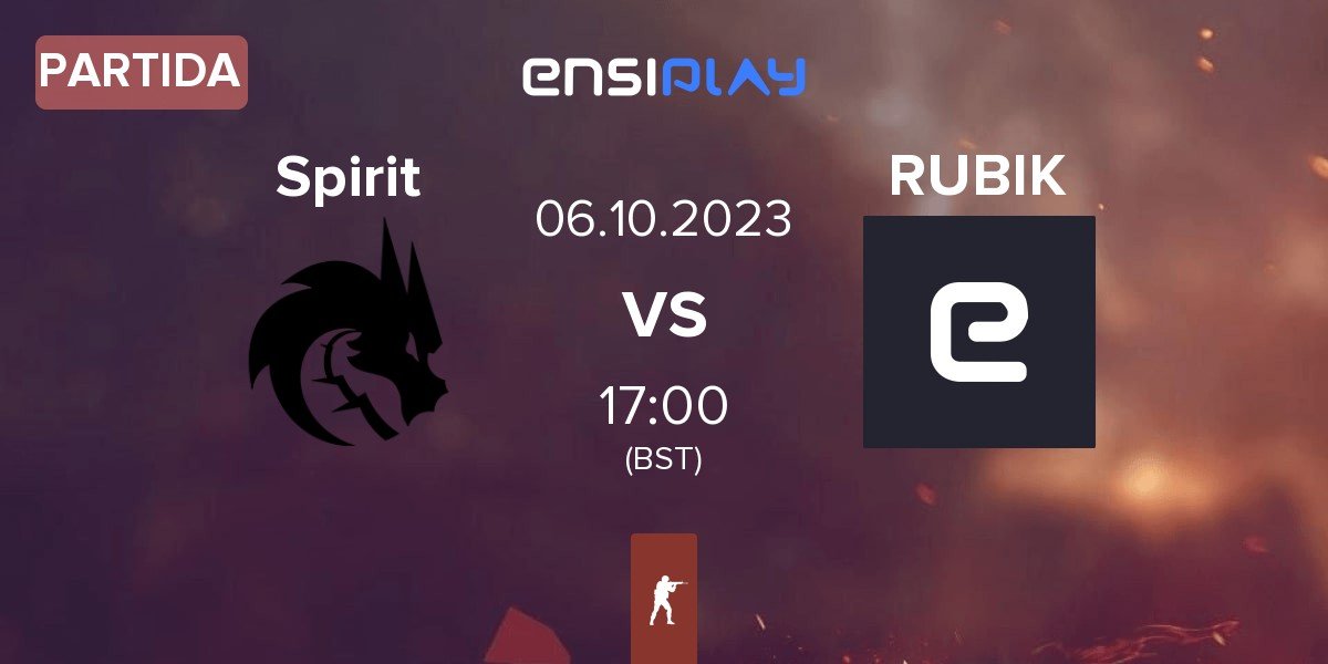 Partida Team Spirit Spirit vs RUBIK | 06.10