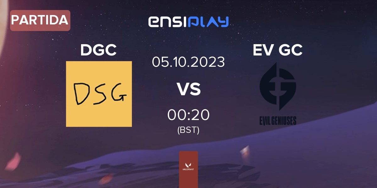 Partida Disguised GC DSG vs Evil Geniuses GC EV GC | 05.10