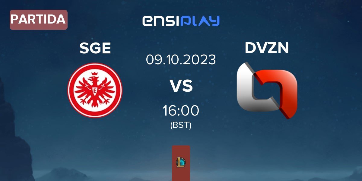 Partida Eintracht Frankfurt SGE vs Divizon DVZN | 09.10