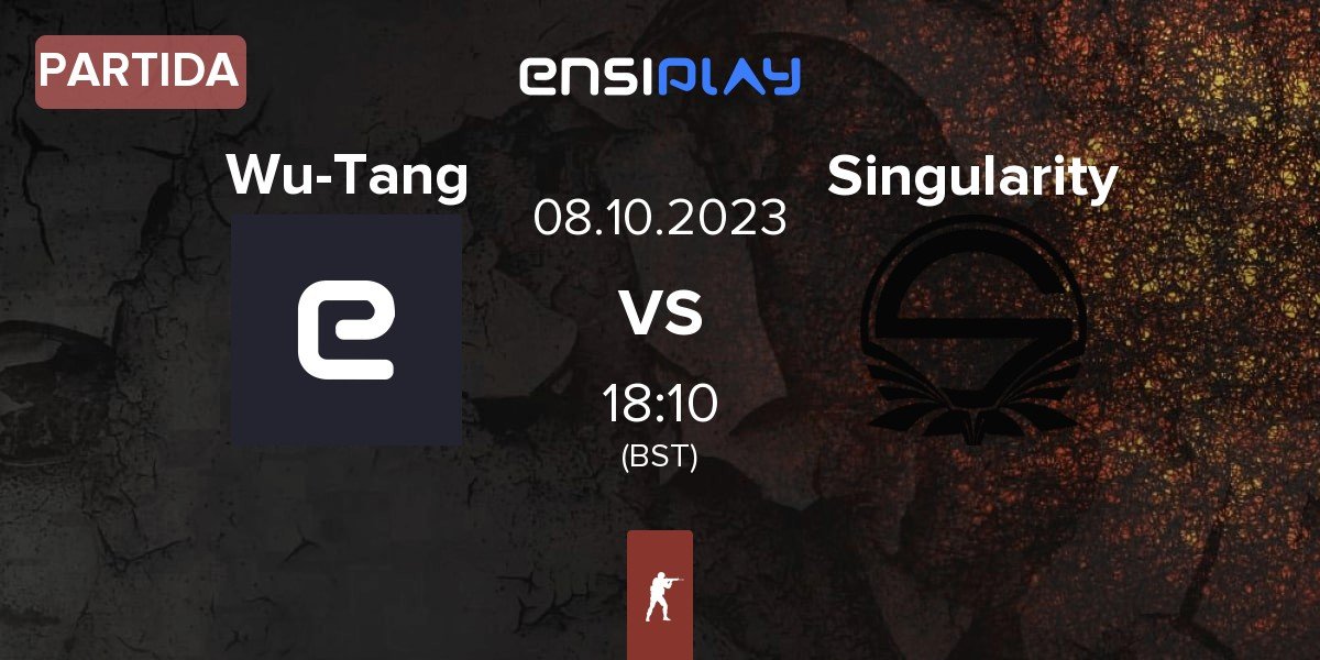 Partida Wu-Tang Clan Wu-Tang vs Team Singularity Singularity | 08.10