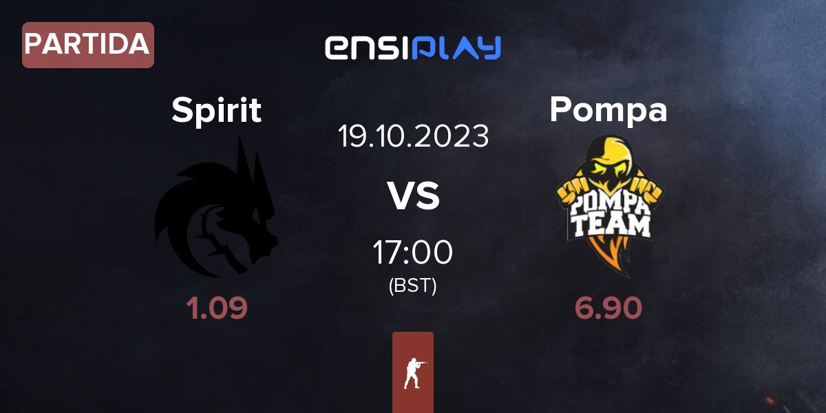 Partida Team Spirit Spirit vs Pompa Team Pompa | 19.10