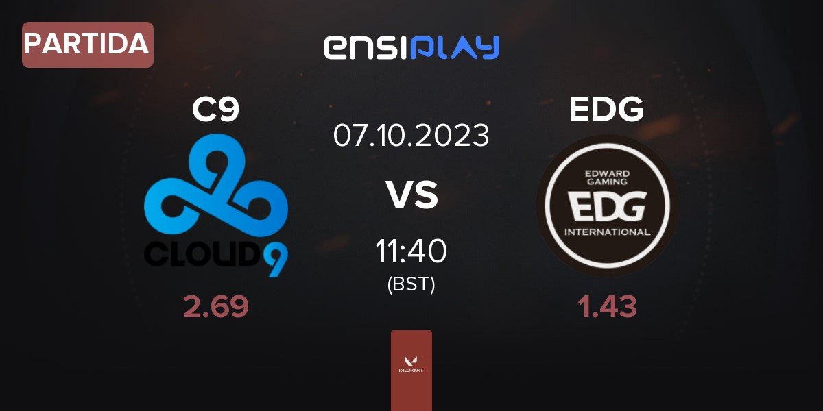Partida Cloud9 C9 vs Edward Gaming EDG | 07.10