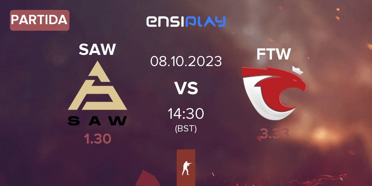 Partida SAW vs For The Win eSports FTW | 08.10
