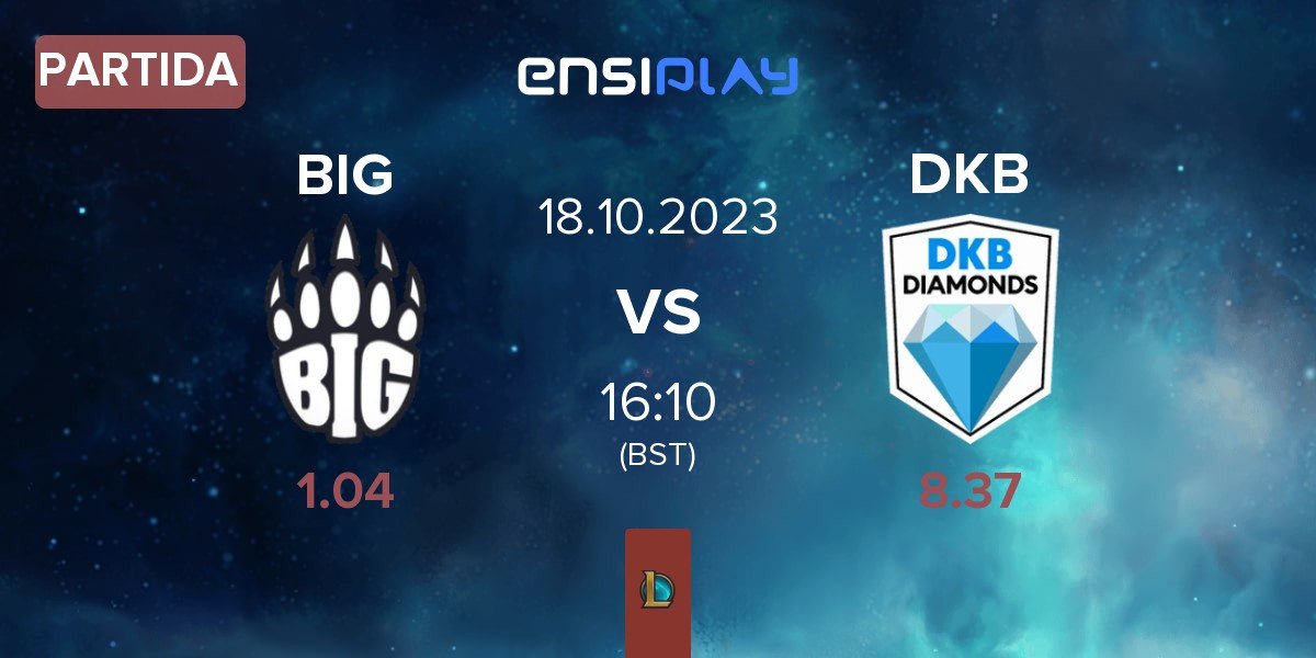 Partida BIG vs DKB Diamonds DKB | 18.10