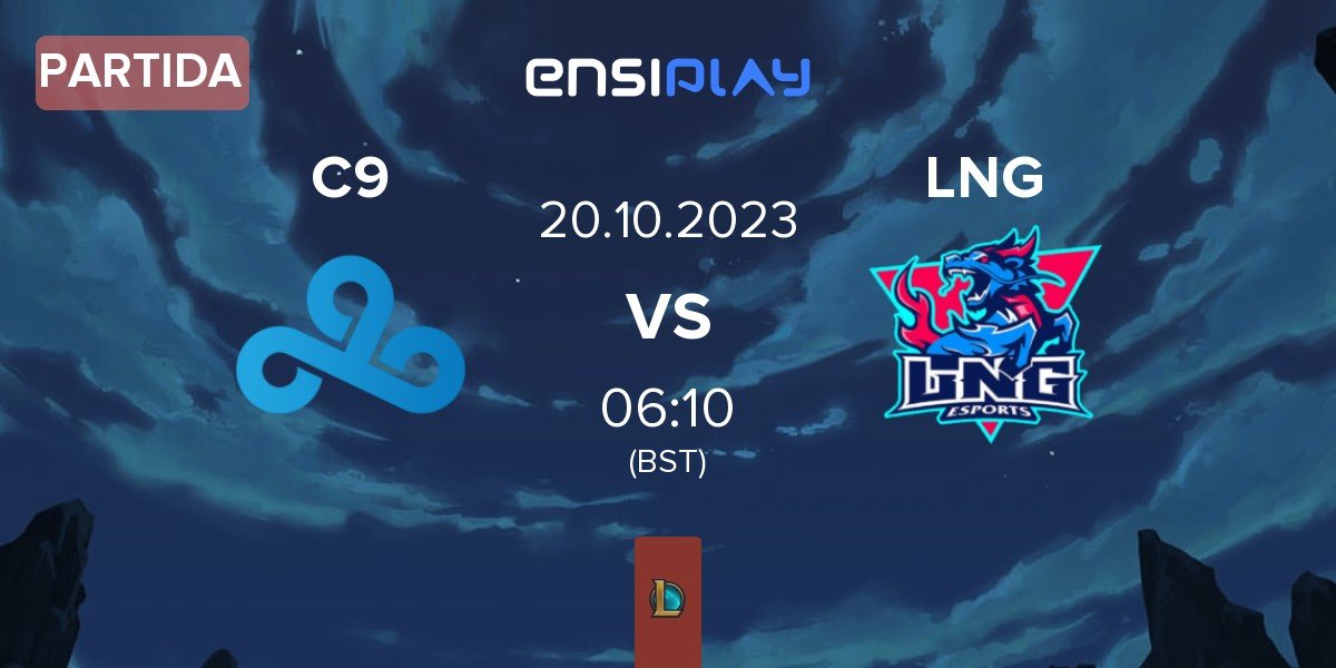 Partida Cloud9 C9 vs LNG Esports LNG | 20.10