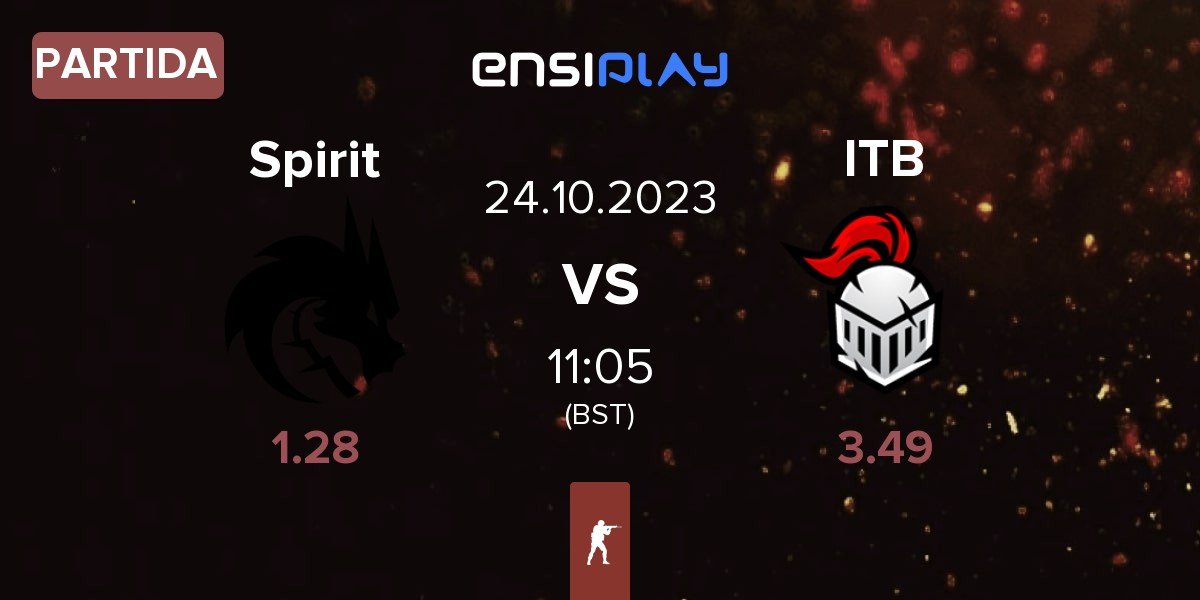 Partida Team Spirit Spirit vs Into The Breach ITB | 24.10