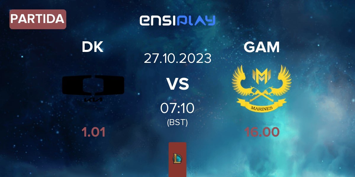 Partida Dplus KIA DK vs GAM Esports GAM | 27.10