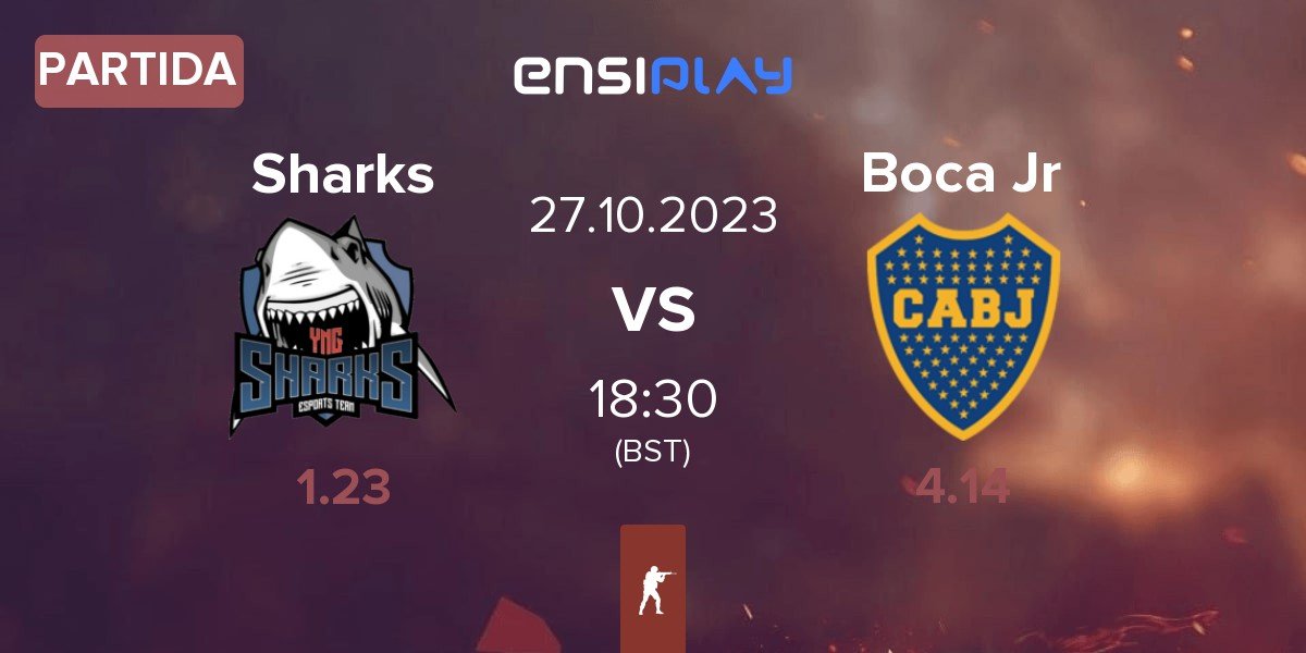 Partida Sharks Esports Sharks vs Boca Juniors Boca Jr | 27.10
