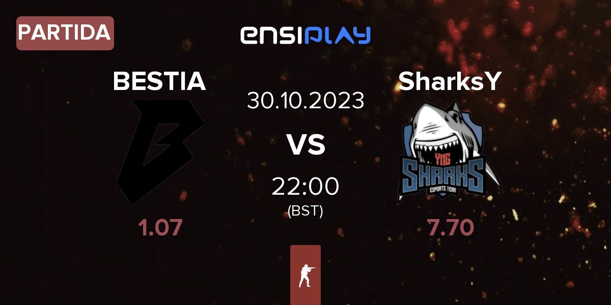 Partida BESTIA vs Sharks Youngsters SY | 30.10