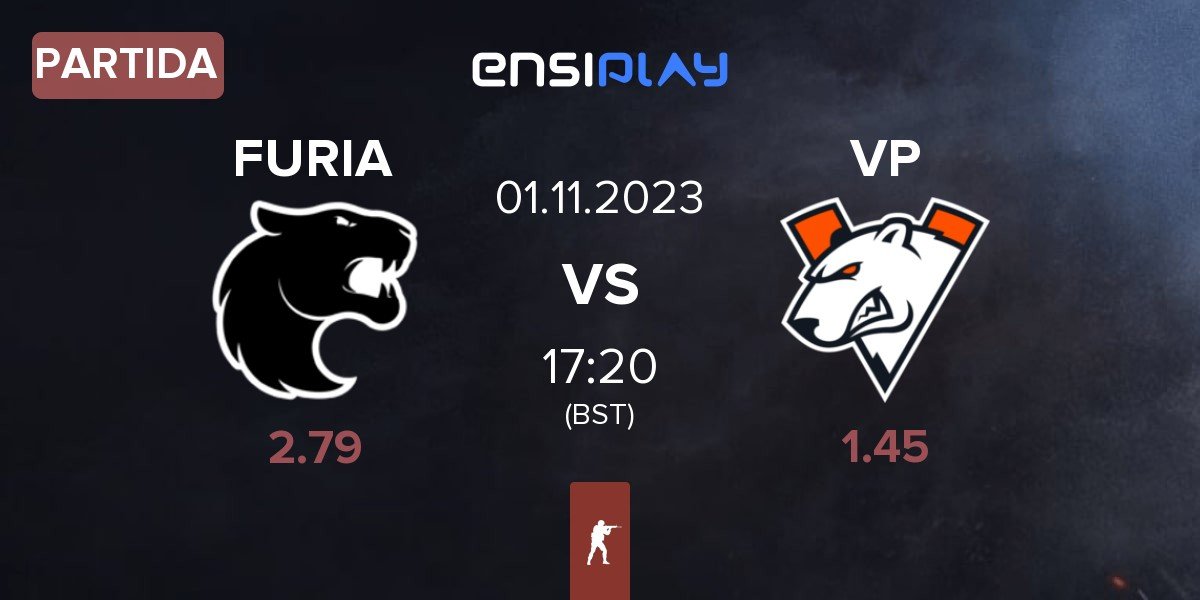Partida FURIA Esports FURIA vs Virtus.Pro VP | 01.11
