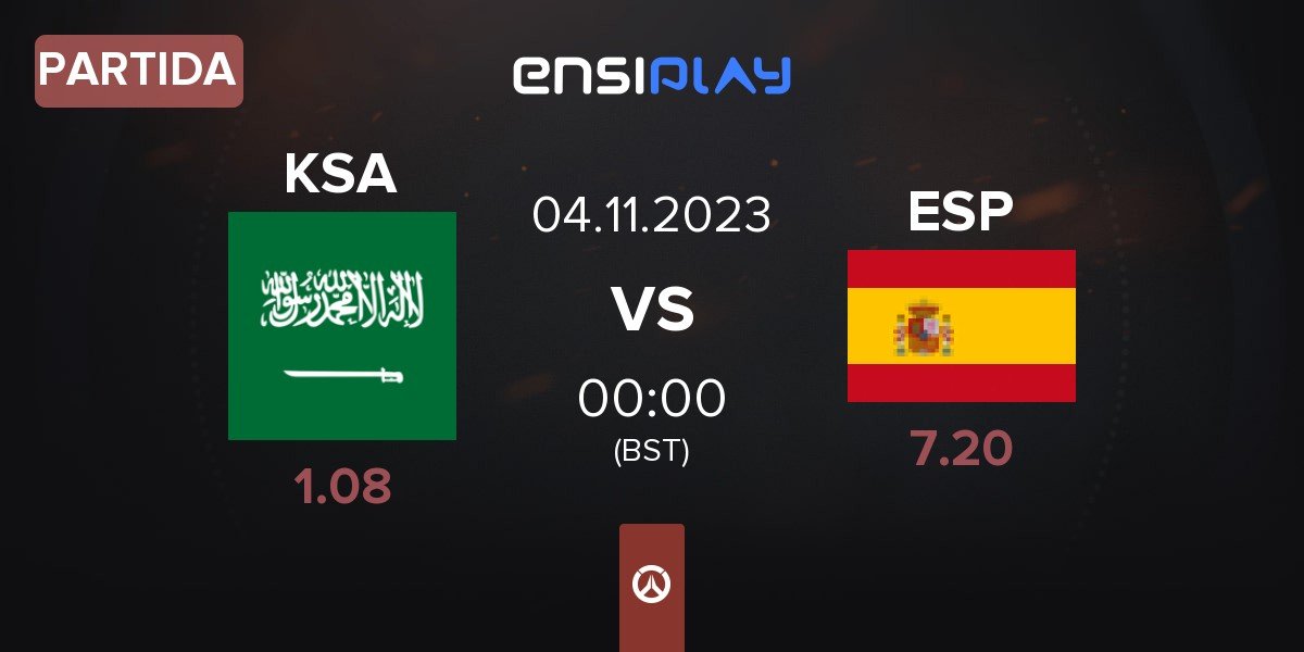 Partida Saudi Arabia KSA vs Spain ESP | 03.11