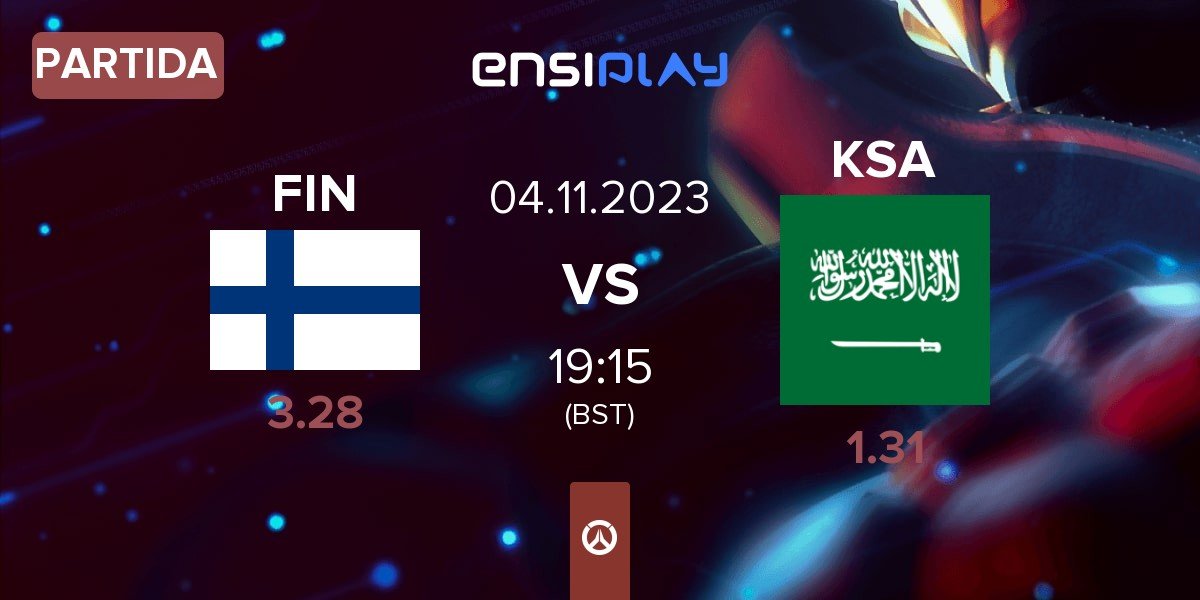 Partida Finland FIN vs Saudi Arabia KSA | 04.11