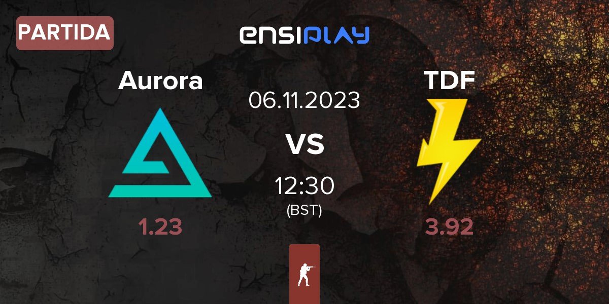 Partida Aurora Gaming Aurora vs ThunderFlash TDF | 06.11