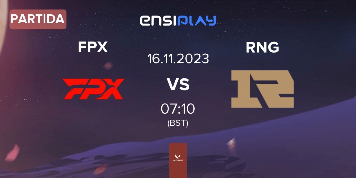 Partida FunPlus Phoenix FPX vs Royal Never Give Up RNG | 16.11
