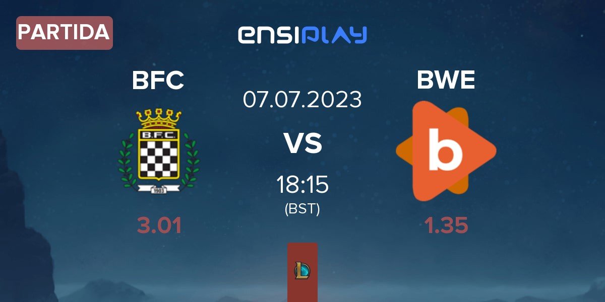 Partida Boavista FC BFC vs Byteway Esports BWE | 07.07