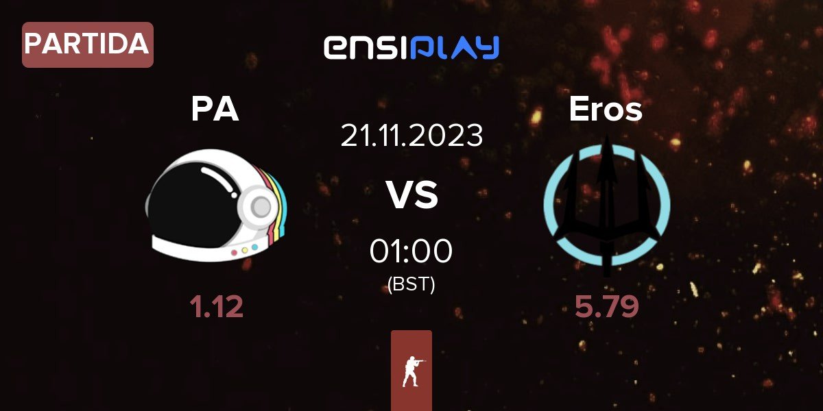 Partida Party Astronauts PA vs Eros | 20.11