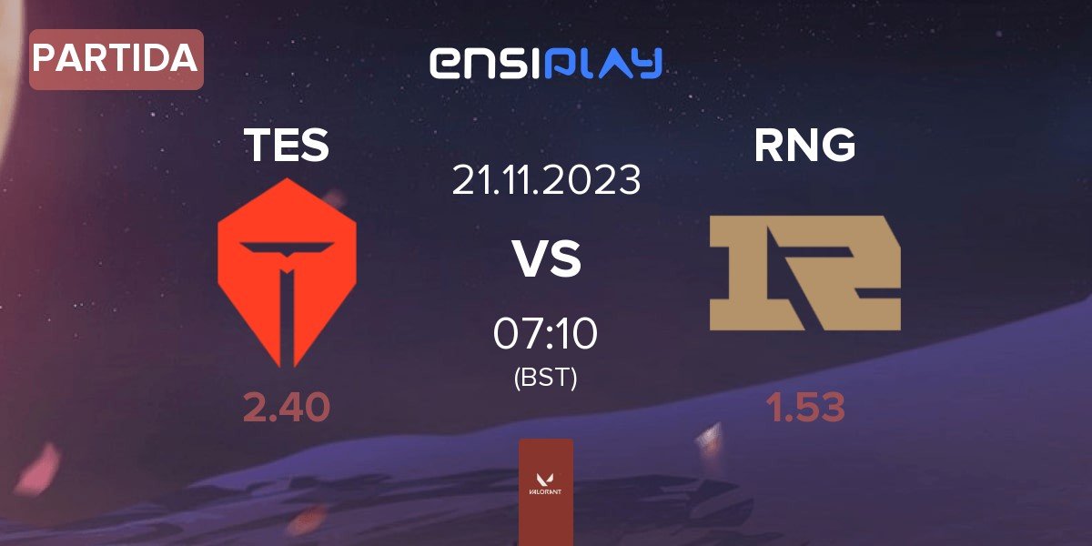 Partida Top Esports TES vs Royal Never Give Up RNG | 21.11