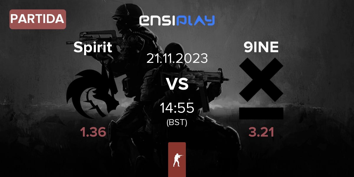 Partida Team Spirit Spirit vs 9INE | 21.11