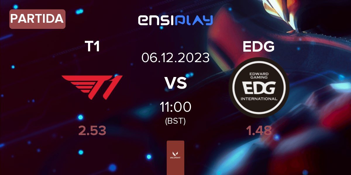 Partida T1 vs Edward Gaming EDG | 06.12