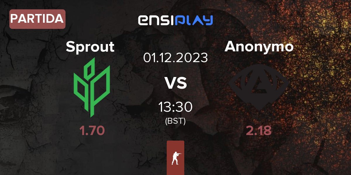 Partida Ex-Sprout ex-Sprout vs Anonymo Esports Anonymo | 01.12