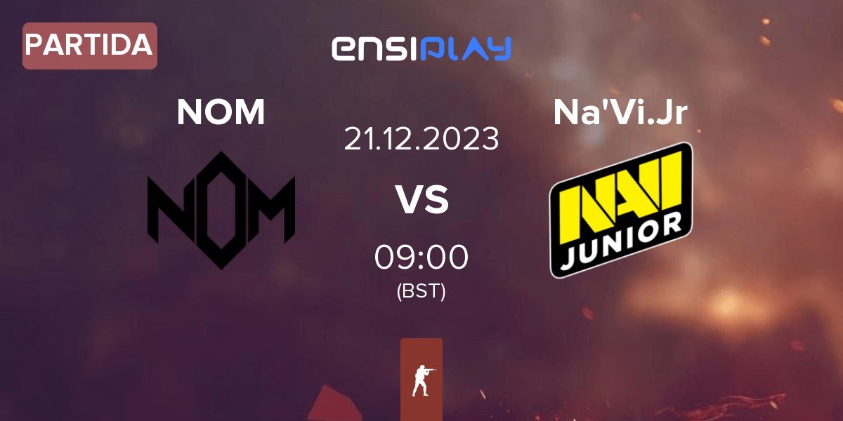 Partida Nom Esports NOM vs Natus Vincere Junior Na'Vi.Jr | 21.12