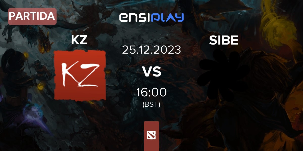 Partida KZ TEAM KZ vs SIBE Team SIBE | 25.12