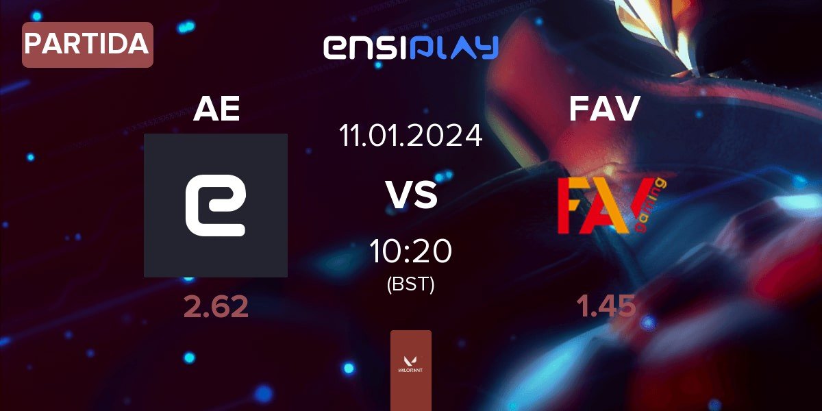 Partida Antic Esports AE vs FAV gaming FAV | 11.01